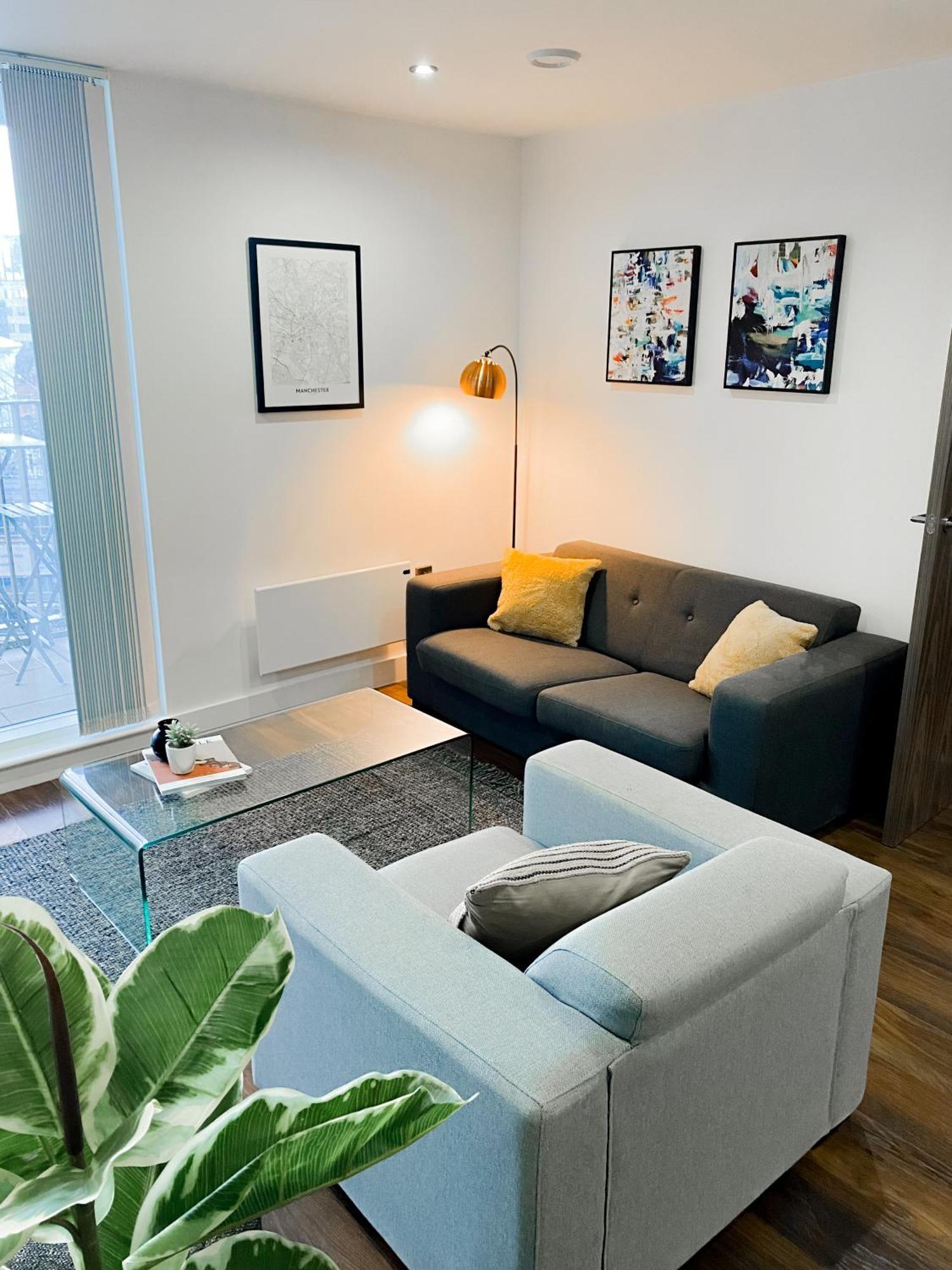 The Panda - Modern 2 Bedroom Apt In Manchester City Centre Exterior photo